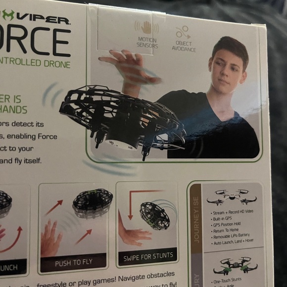 Sky Viper Force Hand Controlled Drone .No remote control Required. 1-Set. New - Picture 8 of 8